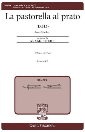La pastorella al prato TB - Schubert, Arr. Susan Thrit