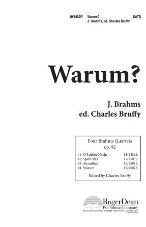 Lasset (Warum) - Johannes Brahms