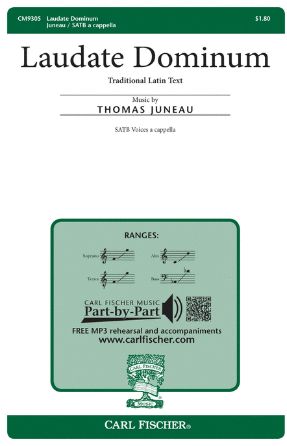 Laudate Dominum SATB - Thomas Juneau