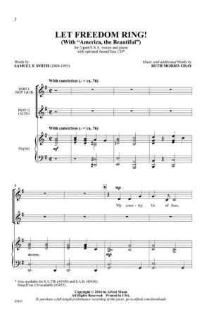 Let Freedom Ring SSA - Ruth Morris Gray