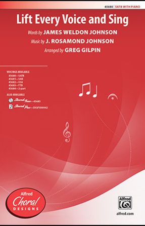 Lift Every Voice And Sing SAB - Arr. Greg Gilpin