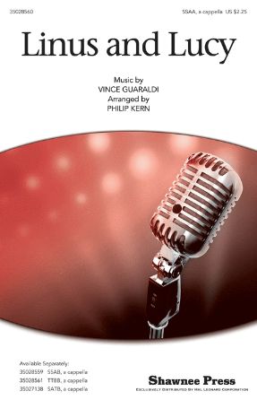 Linus And Lucy SSAB - Arr. Philip Kern