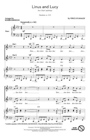 Linus and Lucy 2-Part - Arr. Roger Emerson