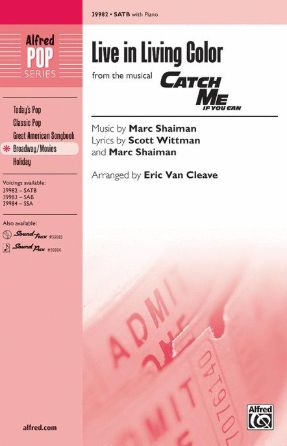 Live in Living Color SATB - Arr. Eric Van Cleave