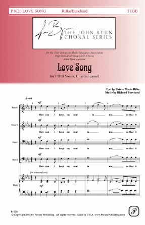 Love Song TTBB - Richard Burchard