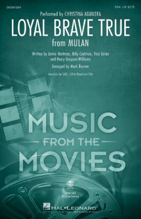 Loyal Brave True SSA - Arr. Mark Brymer