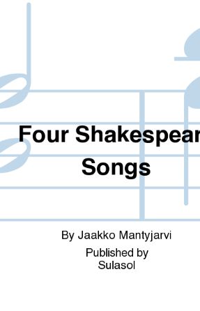 Lullaby SATB (Four Shakespeare Songs) - Jaakko Mantyjarvi