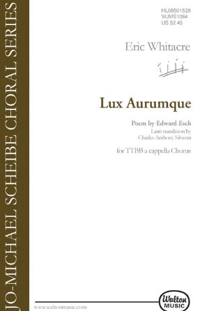 Lux Aurumque TTBB - Eric Whitacre