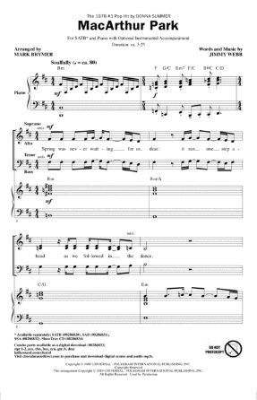 MacArthur Park SATB - Arr. Mark Brymer