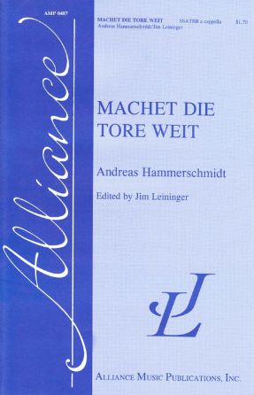 Machet Die Tore Weit SSATBB - Andreas Hammerschmidt