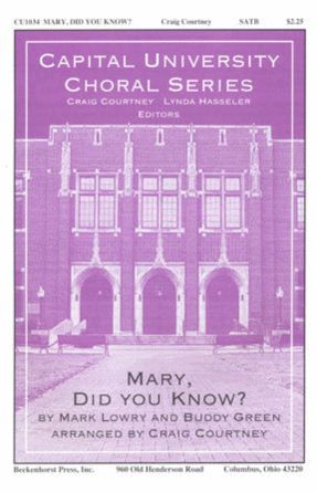 Mary, Did You Know SATB - arr. Craig Courtney