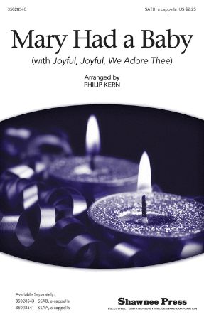 Mary Had A Baby SATB - Philip Kern