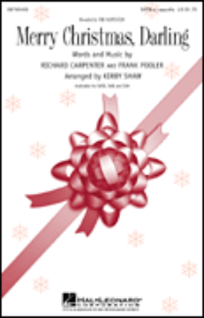 Merry Christmas Darling SSA - arr Kirby Shaw