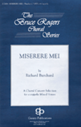 Miserere mei SATB - Richard Burchard