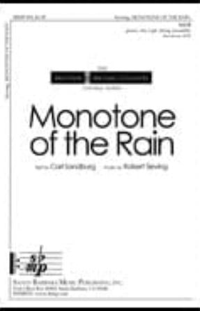 Monotone of the Rain SATB - Robert Sieving