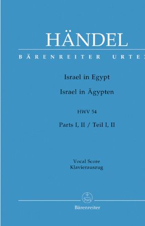 Moses, And The Children Of Israel (Israel In Egypt HWV 54 n. 17) SATB - Handel