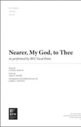Nearer, My God, to Thee TTBB - arr. James L. Stevens