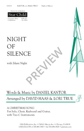 Night of Silence SATB - Daniel Kantor