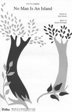 No Man Is An Island SATB - Edwin Fissinger