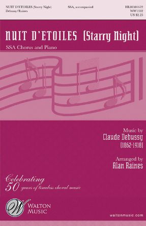 Nuit D'Etoiles SSA - Claude Debussy, Arr. Alan Raines