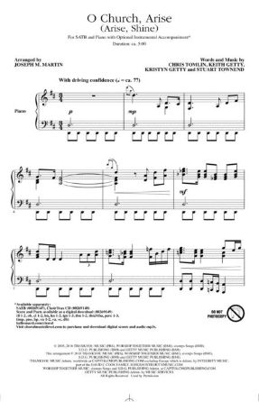 O Church, Arise SATB - Arr. Joseph M. Martin