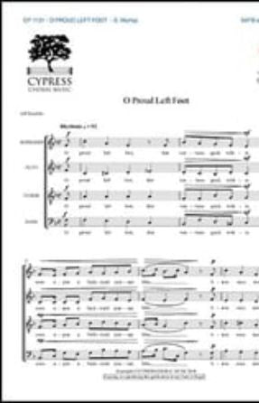 O Proud Left Foot SATB - Steve Murray