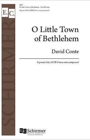 O Little Town Of Bethlehem SATB - Arr. David Conte