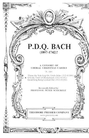 O Little Town Of Hackensack SATB - P.D.Q. Bach, Ed. Peter Schickele