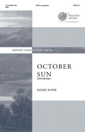 October Sun SATB - Daniel Elder