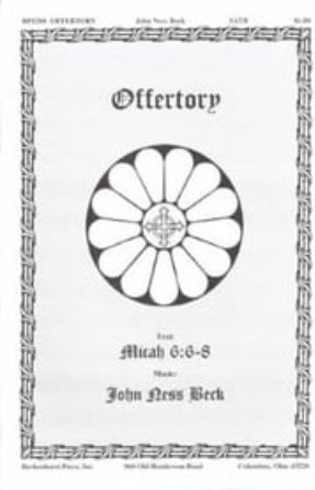 Offertory SATB - John Ness Beck