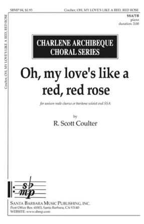 Oh, My love’s Like A Red, Red Rose SSATB - R. Scott Coulter
