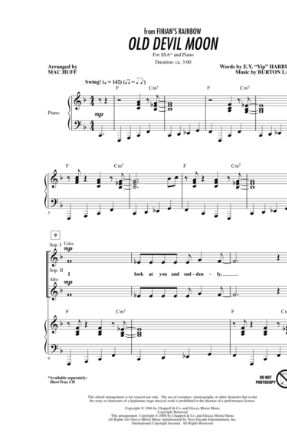 Old Devil Moon SSA - Arr. Mac Huff