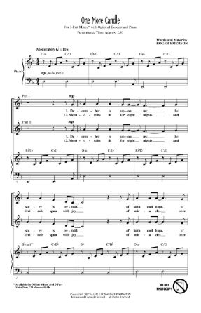 One More Candle 3-Part Mixed - Roger Emerson