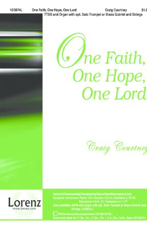 One Faith, One Hope, One Lord TTBB - Arr. Craig Courtney
