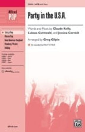 Party in the USA SATB - arr. Greg Gilpin