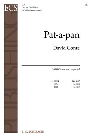 Pat-A-pan SATB - Arr. David Conte