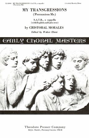 Peccantem me SATB - Cristobal de Morales