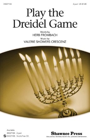 Play the Dreidel Game 2-Part - Valerie Showers Crescenz