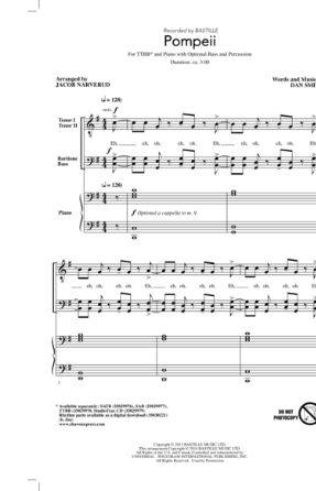 Pompeii TTBB - Arr. Jacob Narverud