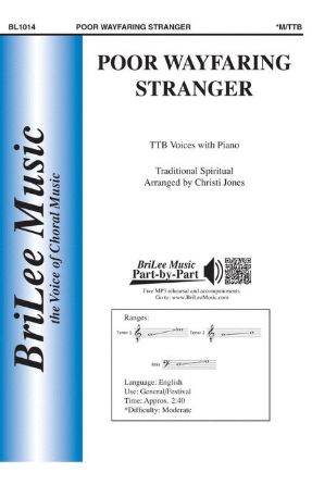 Poor Wayfaring Stranger TTB - Arr. Christi Jones