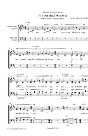 Prayer And Answer - Michael Sandvik