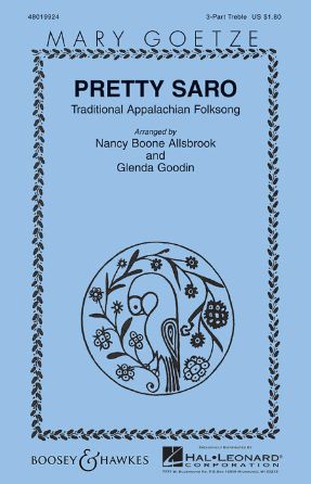 Pretty Saro 3-Part Treble - Arr. Nancy Boone Allsbrook And Glenda Goodin