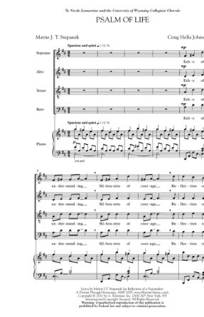 Psalm Of Life - Craig Hella Johnson