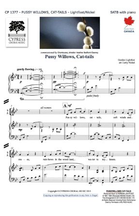 Pussy Willows, Cat-Tails SATB - Arr. Larry Nickel