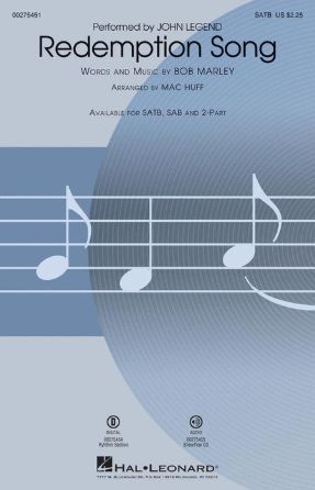 Redemption Song SATB - Arr. Mac Huff