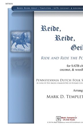Reide, Reide, Geili! - Arr. Mark Templeton