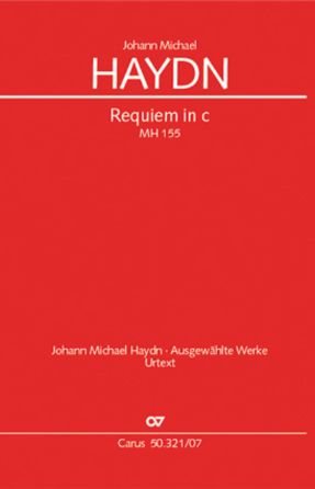 Requiem aeternam (Requiem in C) SATB - Johann Michael Haydn