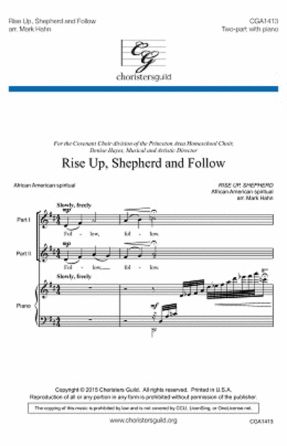 Rise Up, Shepherd And Follow 2-Part - Arr. Mark Hahn
