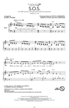 S. O. S. SATB - Arr. Audrey Snyder