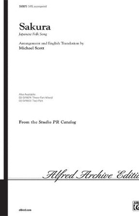 Sakura SATB - Arr. Michael Scott
